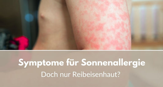 Symptome für Sonnenallergie
